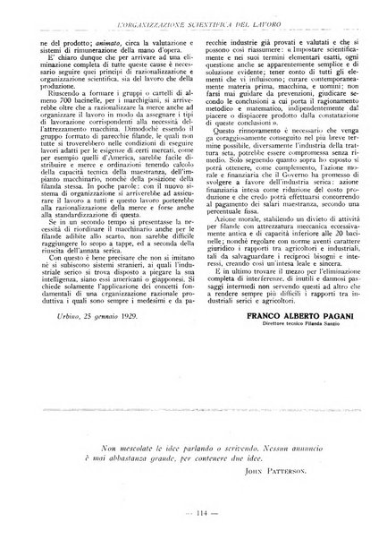 L'organizzazione scientifica del lavoro rivista dell'Ente nazionale italiano per l'organizzazione scientifica del lavoro