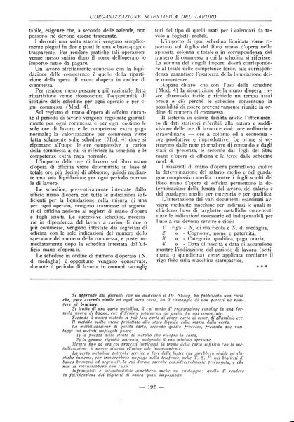 L'organizzazione scientifica del lavoro rivista dell'Ente nazionale italiano per l'organizzazione scientifica del lavoro