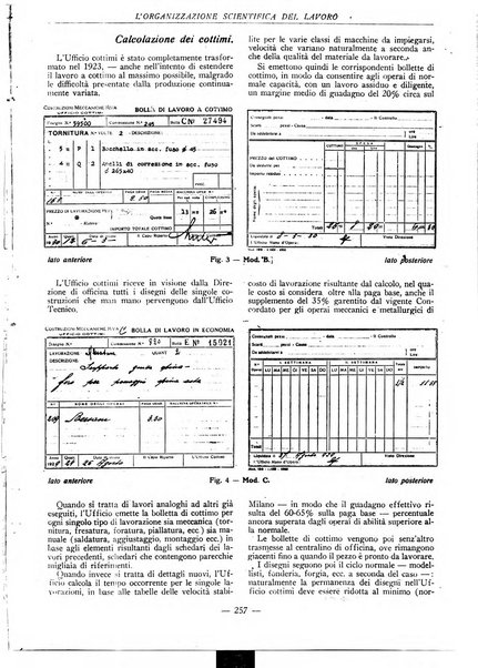 L'organizzazione scientifica del lavoro rivista dell'Ente nazionale italiano per l'organizzazione scientifica del lavoro