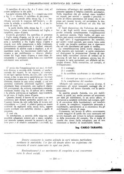 L'organizzazione scientifica del lavoro rivista dell'Ente nazionale italiano per l'organizzazione scientifica del lavoro