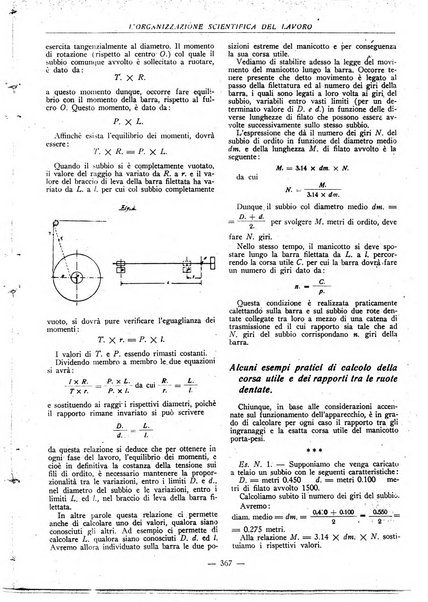 L'organizzazione scientifica del lavoro rivista dell'Ente nazionale italiano per l'organizzazione scientifica del lavoro