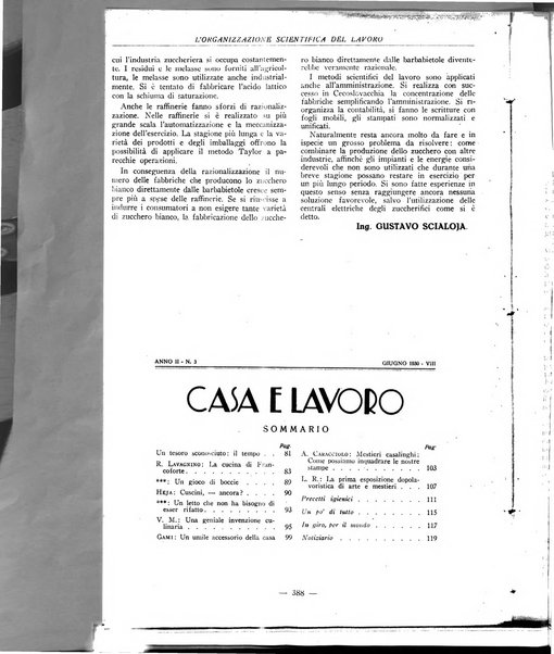 L'organizzazione scientifica del lavoro rivista dell'Ente nazionale italiano per l'organizzazione scientifica del lavoro