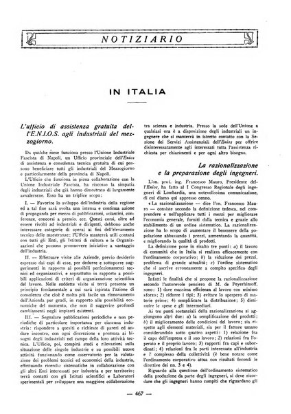 L'organizzazione scientifica del lavoro rivista dell'Ente nazionale italiano per l'organizzazione scientifica del lavoro