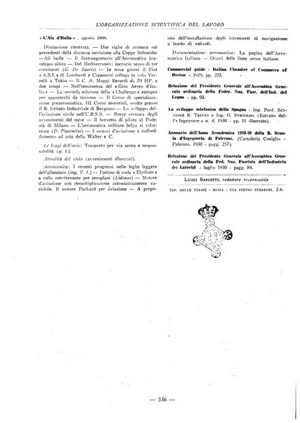 L'organizzazione scientifica del lavoro rivista dell'Ente nazionale italiano per l'organizzazione scientifica del lavoro