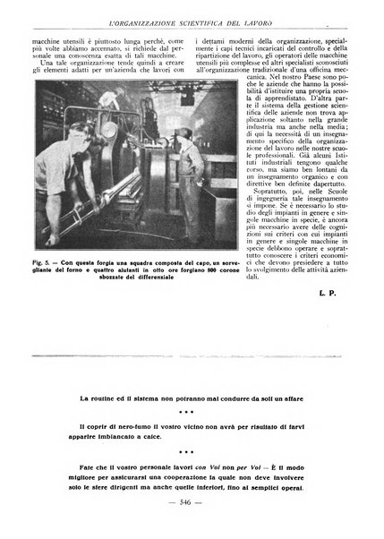 L'organizzazione scientifica del lavoro rivista dell'Ente nazionale italiano per l'organizzazione scientifica del lavoro