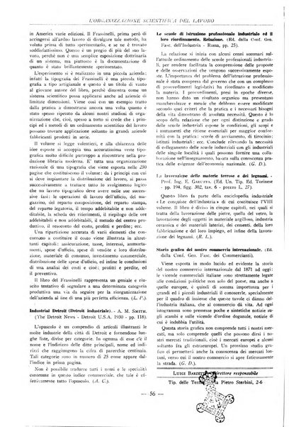 L'organizzazione scientifica del lavoro rivista dell'Ente nazionale italiano per l'organizzazione scientifica del lavoro