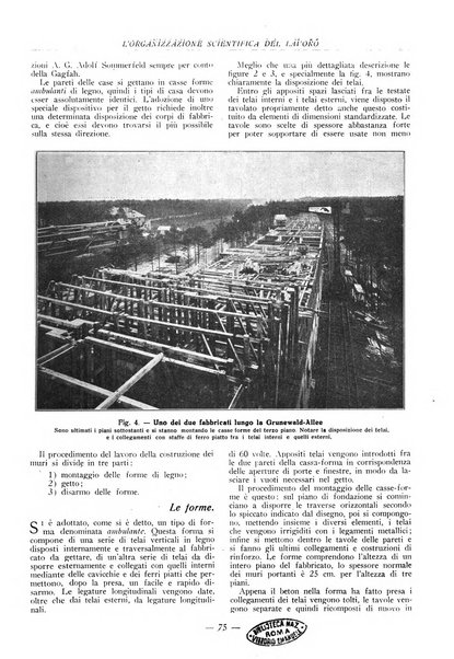 L'organizzazione scientifica del lavoro rivista dell'Ente nazionale italiano per l'organizzazione scientifica del lavoro