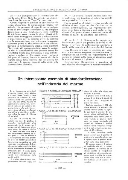 L'organizzazione scientifica del lavoro rivista dell'Ente nazionale italiano per l'organizzazione scientifica del lavoro