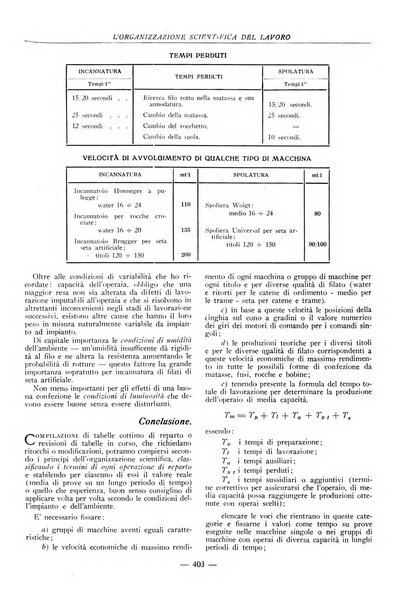 L'organizzazione scientifica del lavoro rivista dell'Ente nazionale italiano per l'organizzazione scientifica del lavoro