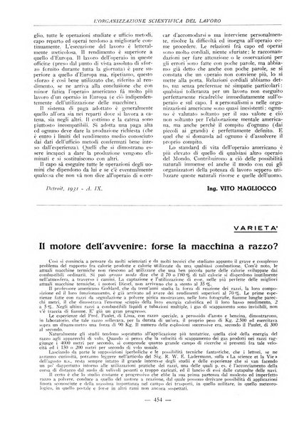 L'organizzazione scientifica del lavoro rivista dell'Ente nazionale italiano per l'organizzazione scientifica del lavoro