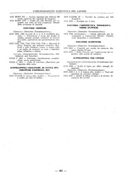 L'organizzazione scientifica del lavoro rivista dell'Ente nazionale italiano per l'organizzazione scientifica del lavoro