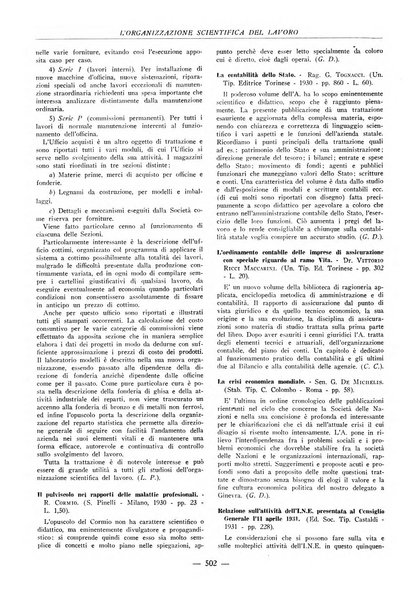 L'organizzazione scientifica del lavoro rivista dell'Ente nazionale italiano per l'organizzazione scientifica del lavoro