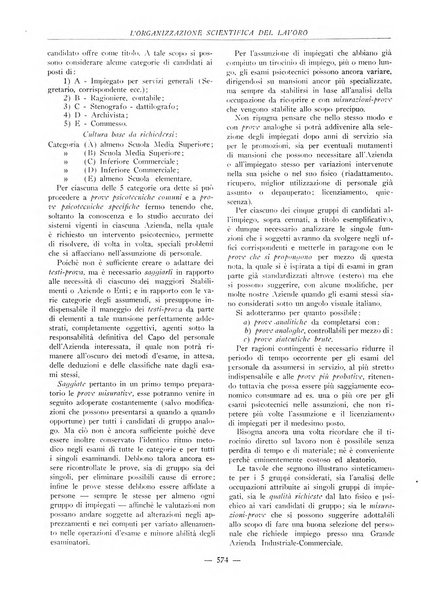 L'organizzazione scientifica del lavoro rivista dell'Ente nazionale italiano per l'organizzazione scientifica del lavoro