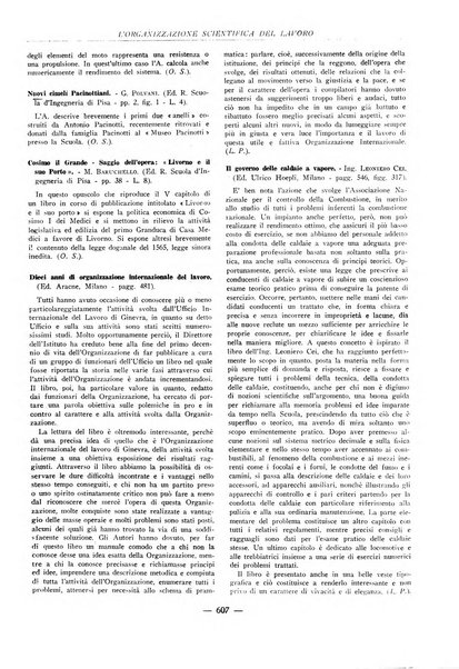 L'organizzazione scientifica del lavoro rivista dell'Ente nazionale italiano per l'organizzazione scientifica del lavoro