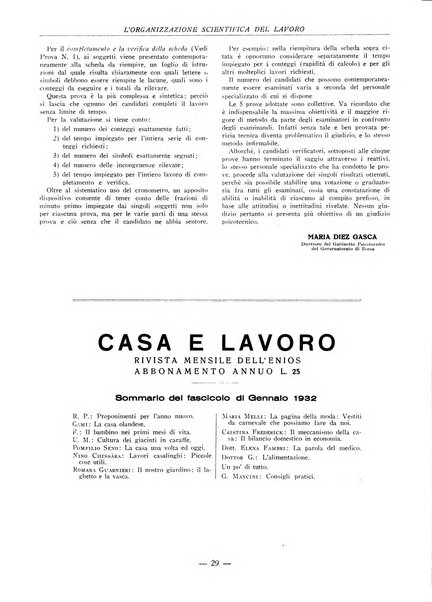 L'organizzazione scientifica del lavoro rivista dell'Ente nazionale italiano per l'organizzazione scientifica del lavoro