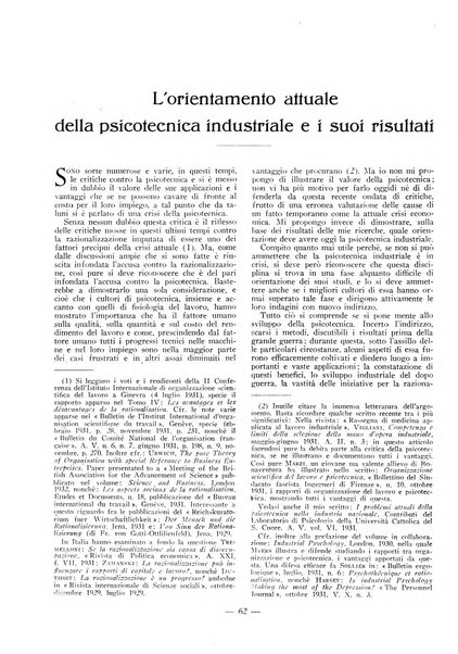 L'organizzazione scientifica del lavoro rivista dell'Ente nazionale italiano per l'organizzazione scientifica del lavoro