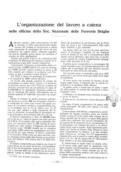 L'organizzazione scientifica del lavoro rivista dell'Ente nazionale italiano per l'organizzazione scientifica del lavoro