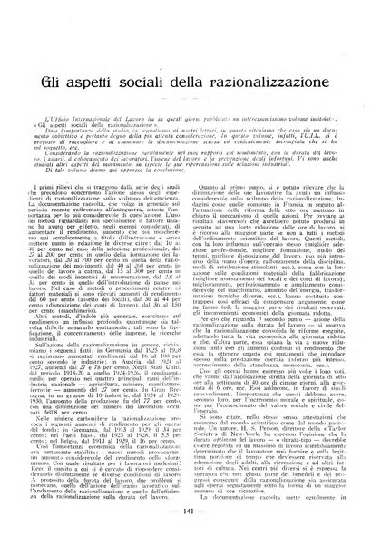 L'organizzazione scientifica del lavoro rivista dell'Ente nazionale italiano per l'organizzazione scientifica del lavoro