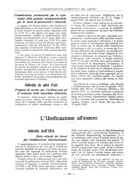 L'organizzazione scientifica del lavoro rivista dell'Ente nazionale italiano per l'organizzazione scientifica del lavoro