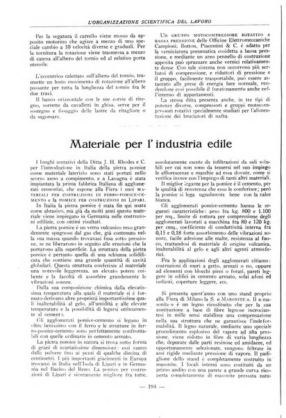 L'organizzazione scientifica del lavoro rivista dell'Ente nazionale italiano per l'organizzazione scientifica del lavoro