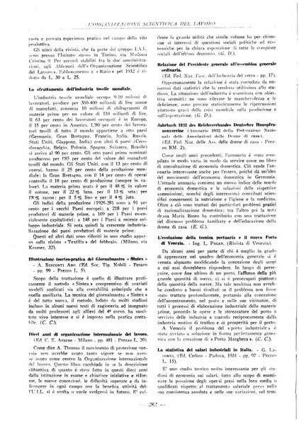 L'organizzazione scientifica del lavoro rivista dell'Ente nazionale italiano per l'organizzazione scientifica del lavoro