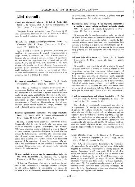 L'organizzazione scientifica del lavoro rivista dell'Ente nazionale italiano per l'organizzazione scientifica del lavoro