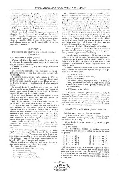 L'organizzazione scientifica del lavoro rivista dell'Ente nazionale italiano per l'organizzazione scientifica del lavoro