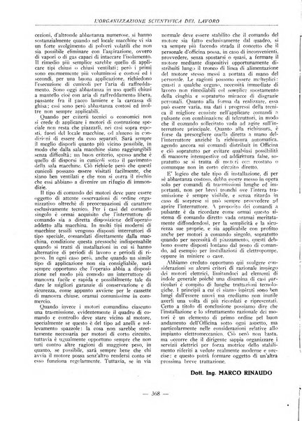 L'organizzazione scientifica del lavoro rivista dell'Ente nazionale italiano per l'organizzazione scientifica del lavoro