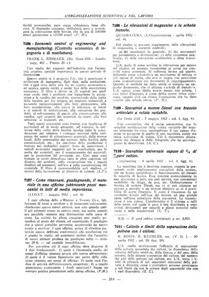 L'organizzazione scientifica del lavoro rivista dell'Ente nazionale italiano per l'organizzazione scientifica del lavoro