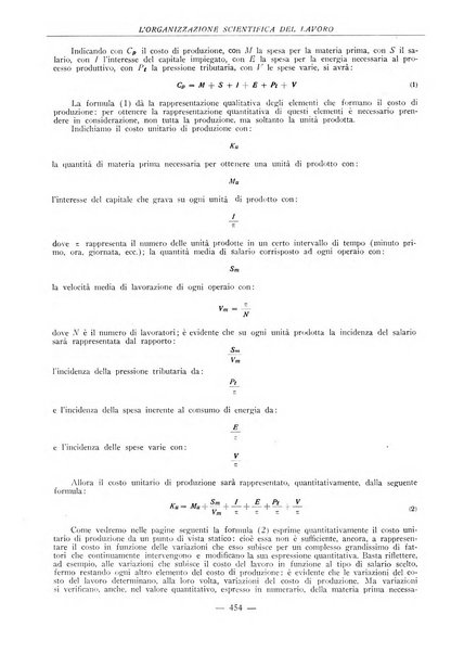 L'organizzazione scientifica del lavoro rivista dell'Ente nazionale italiano per l'organizzazione scientifica del lavoro