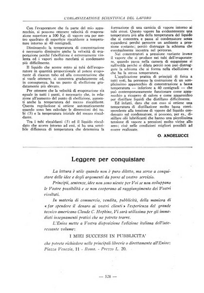 L'organizzazione scientifica del lavoro rivista dell'Ente nazionale italiano per l'organizzazione scientifica del lavoro