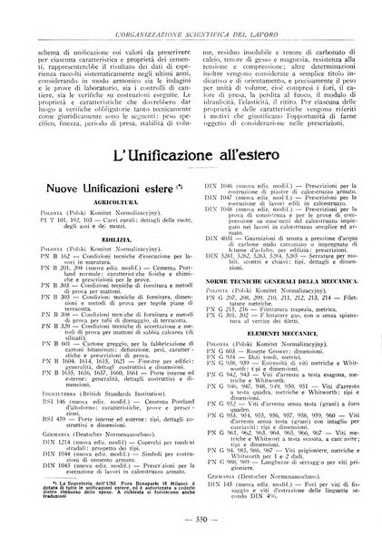 L'organizzazione scientifica del lavoro rivista dell'Ente nazionale italiano per l'organizzazione scientifica del lavoro