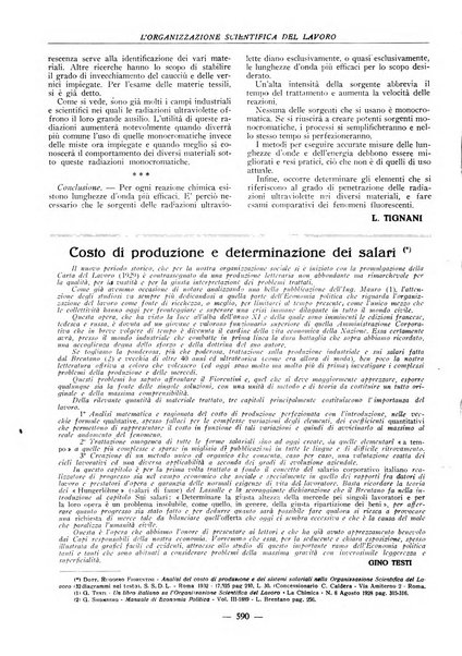 L'organizzazione scientifica del lavoro rivista dell'Ente nazionale italiano per l'organizzazione scientifica del lavoro