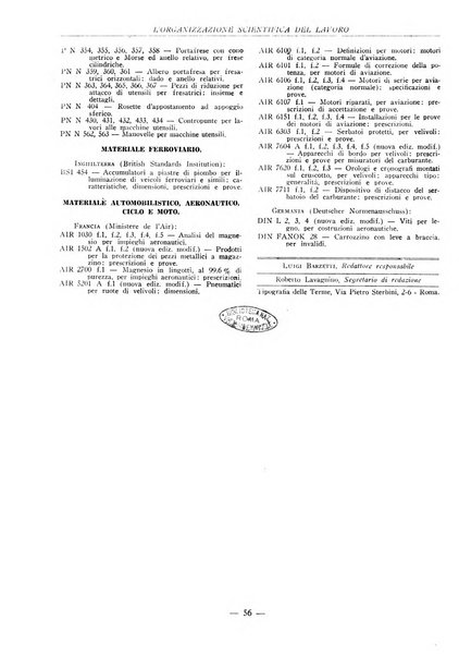 L'organizzazione scientifica del lavoro rivista dell'Ente nazionale italiano per l'organizzazione scientifica del lavoro