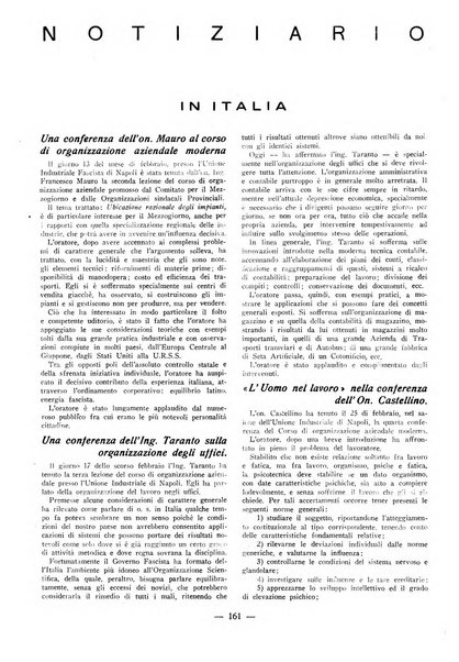 L'organizzazione scientifica del lavoro rivista dell'Ente nazionale italiano per l'organizzazione scientifica del lavoro