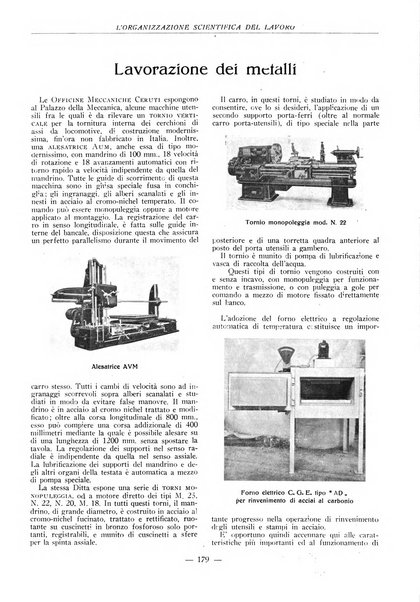 L'organizzazione scientifica del lavoro rivista dell'Ente nazionale italiano per l'organizzazione scientifica del lavoro