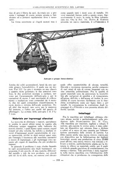 L'organizzazione scientifica del lavoro rivista dell'Ente nazionale italiano per l'organizzazione scientifica del lavoro