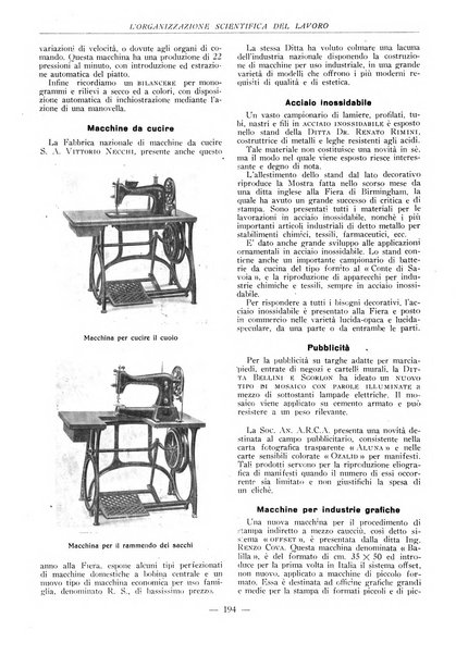 L'organizzazione scientifica del lavoro rivista dell'Ente nazionale italiano per l'organizzazione scientifica del lavoro