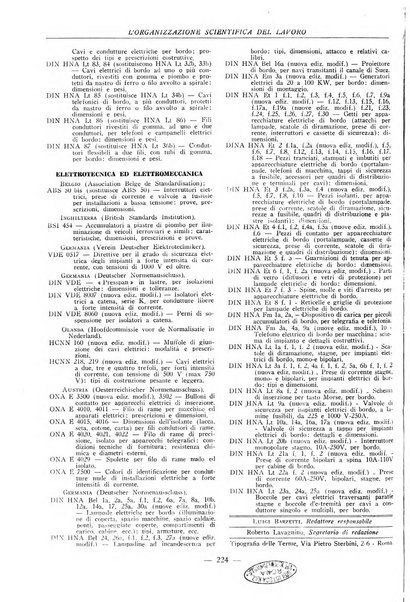 L'organizzazione scientifica del lavoro rivista dell'Ente nazionale italiano per l'organizzazione scientifica del lavoro