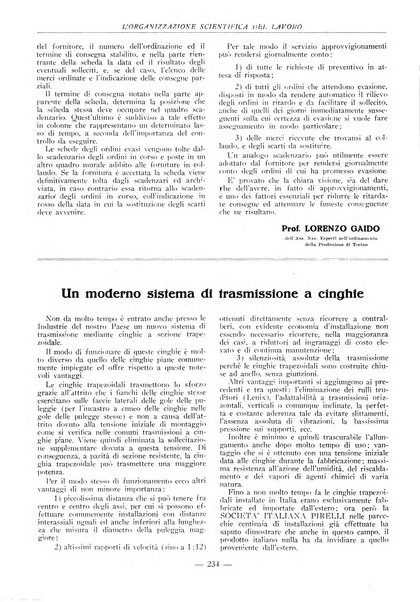 L'organizzazione scientifica del lavoro rivista dell'Ente nazionale italiano per l'organizzazione scientifica del lavoro