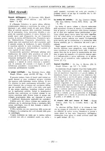 L'organizzazione scientifica del lavoro rivista dell'Ente nazionale italiano per l'organizzazione scientifica del lavoro