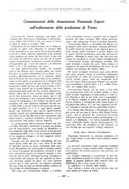 L'organizzazione scientifica del lavoro rivista dell'Ente nazionale italiano per l'organizzazione scientifica del lavoro