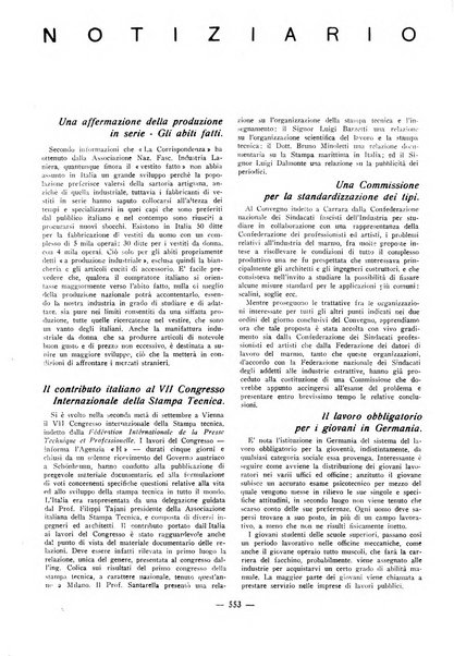 L'organizzazione scientifica del lavoro rivista dell'Ente nazionale italiano per l'organizzazione scientifica del lavoro