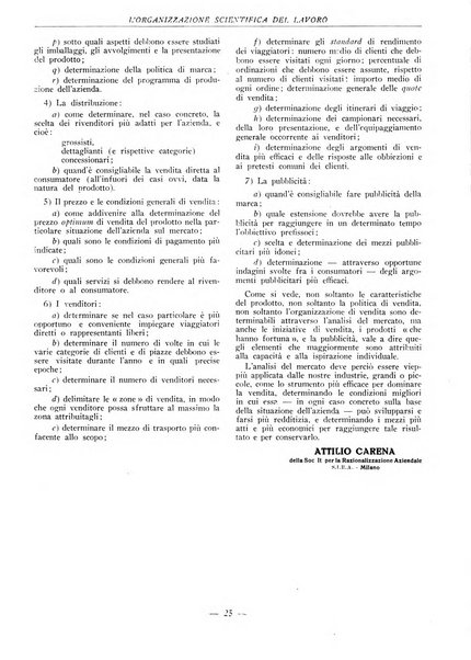 L'organizzazione scientifica del lavoro rivista dell'Ente nazionale italiano per l'organizzazione scientifica del lavoro