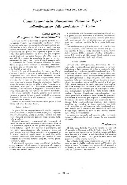 L'organizzazione scientifica del lavoro rivista dell'Ente nazionale italiano per l'organizzazione scientifica del lavoro