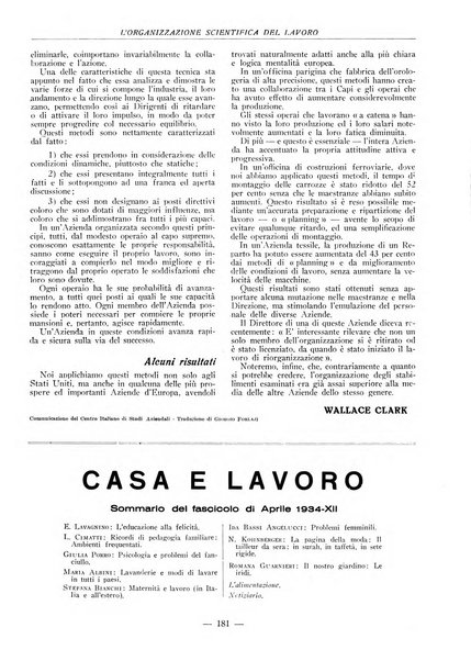 L'organizzazione scientifica del lavoro rivista dell'Ente nazionale italiano per l'organizzazione scientifica del lavoro