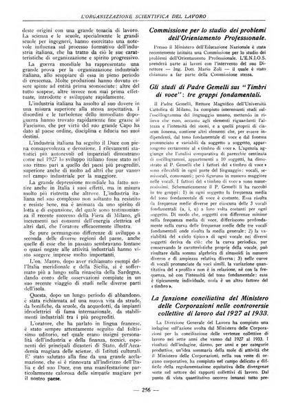 L'organizzazione scientifica del lavoro rivista dell'Ente nazionale italiano per l'organizzazione scientifica del lavoro