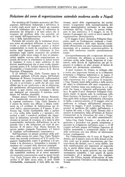 L'organizzazione scientifica del lavoro rivista dell'Ente nazionale italiano per l'organizzazione scientifica del lavoro