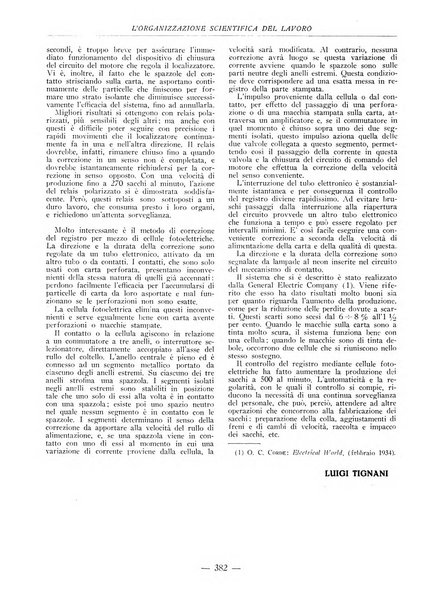 L'organizzazione scientifica del lavoro rivista dell'Ente nazionale italiano per l'organizzazione scientifica del lavoro