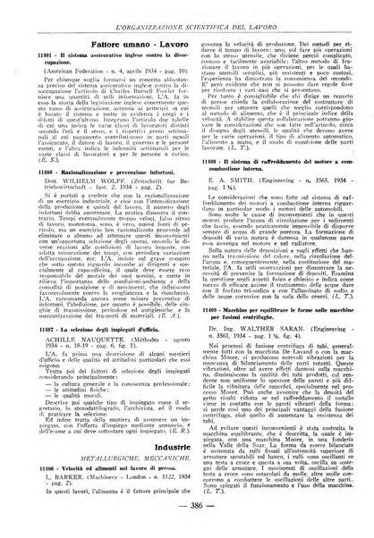 L'organizzazione scientifica del lavoro rivista dell'Ente nazionale italiano per l'organizzazione scientifica del lavoro